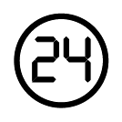 24 hr Reception